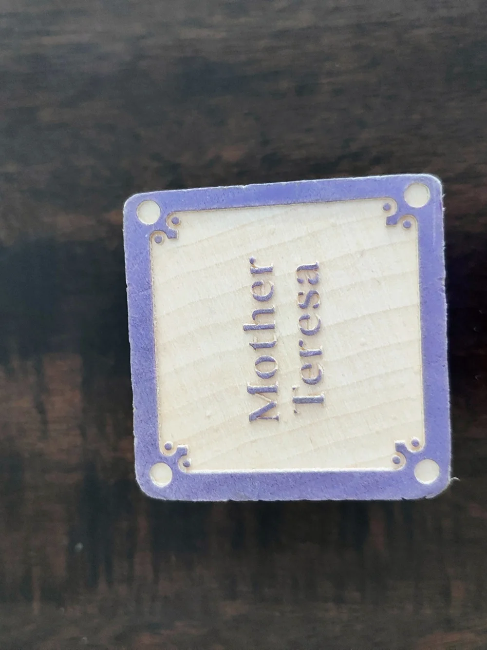 Women Who Dared Memory Matching Game - Purple